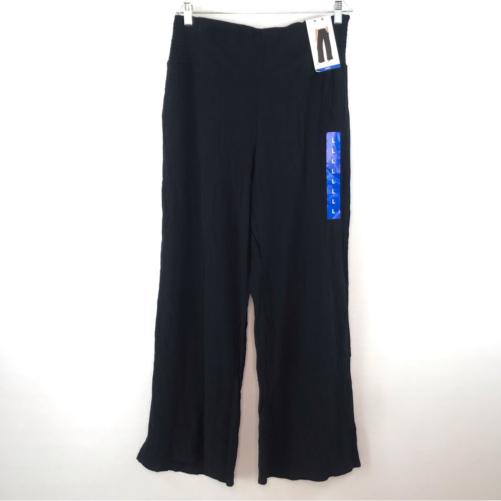 Three Dots Black Wide Leg Pants